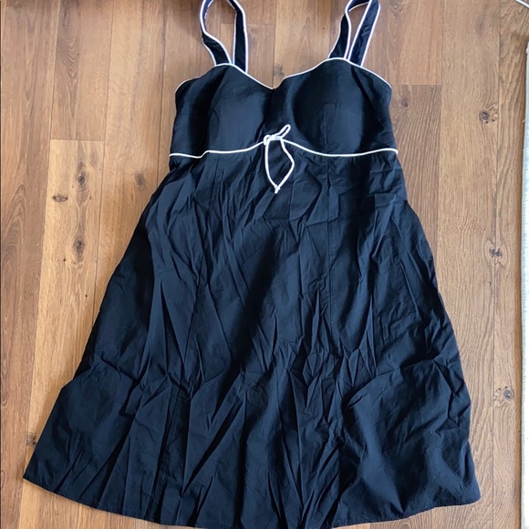 Addition Elle Dresses & Skirts - Addition Elle Black Garment with White Accents